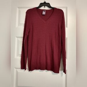 🟢3/$11 Laura Scott Women's V Neck Sweater